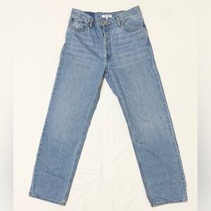 Re/Done Long Loose Jeans Wasted Indigo